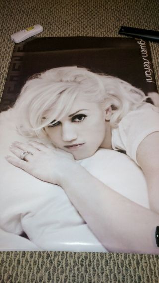Gwen Stefani Poster 4am Brand - 2007 Us Trends 22x34 Oop White No Doubt