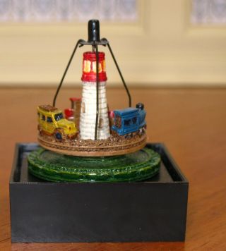 Travel - Go - Round By Geoffrey Bishop Name Nursery Toy Artisan Dollhouse Miniature