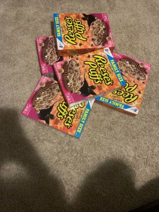 Reeses Puffs Travis Scott Cereal Cactus Jack Family Size Rare Limited Kylie (5)