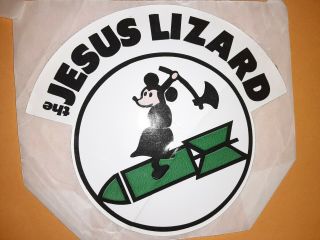 The Jesus Lizard Vintage Early 90s Promo Sticker