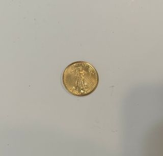 1996 $5 American Eagle Gold Coin 1/10 Oz Fine Five Dollar Brilliant Uncirculated