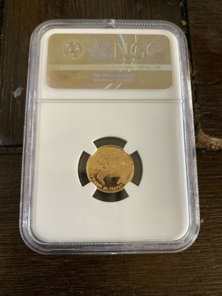 2016 - W Gold Eagle G$5 1/10th Oz Early Releases NGC PF70 UC 30th Anniversary 2