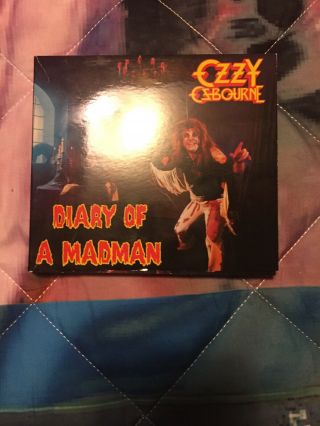 Ozzy Osbourne Diary Of A Madman 4x4 Textile Fabric Poster 2