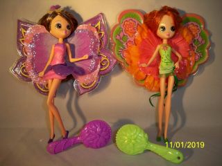 Chrysella And Janessa Doll From The Barbie Thumbelina 2009 Movie