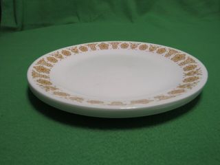 Vintage Corelle Butterfly Gold Dinner Plate 10 1/4 " Set Of 4 Dish Corning Usa
