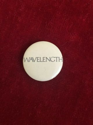 Van Morrison - Wavelength - Warner Brother Promotional Album Pin