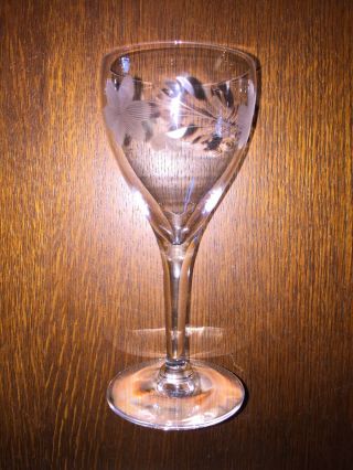 Vintage Etched Liquor/cordial Glasses - Set Of 5