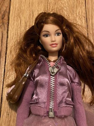 2004 Mattel Barbie Doll Fashion Fever Drew H0644 Red Hair Tutu 2