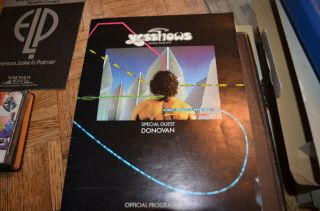 Yesshows - Yes Official Concert Programme World Tour 1977 - Special Guest Donovan