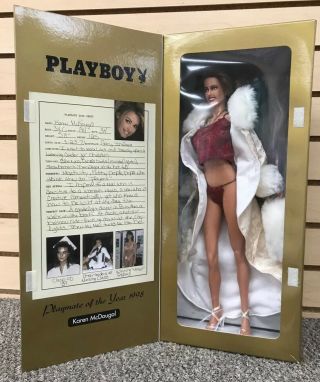 2002 Playboy Playmate Of The Year 1998 Karen Mcdougal Series Ii Ltd Ed 15” Doll