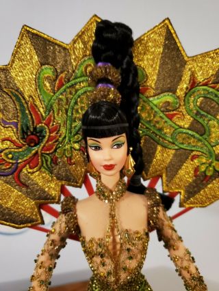 1998 Bob Mackie Fantasy Goddess Of Asia Mattel Barbie Doll 20648 Limited Edition