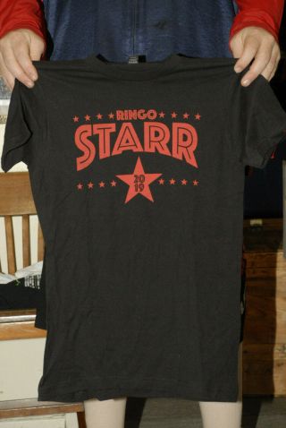 Ringo Starr 2019 Tour T Shirt The Beatles Small All Star Band