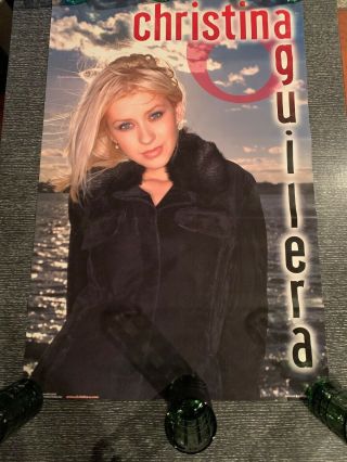 Christina Aguilera Vintage 1999 Promotional Poster