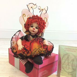 Marie Osmond Porcelain Dolls Butterfly Kissy Tiny Tot Rag Doll 6” C43810 3006