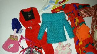 Vintage Skipper Doll Clothes And Accessories 3