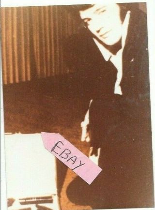 Rare Elvis Photo Candid Denver Police 1970 