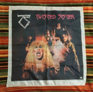 Vintage Twisted Sister Tapestry Poster Flag Vtg Heavy Metal Glam Ratt Dee Snider