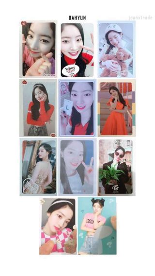Twice Dahyun ‘what Is Love?’ 5th Mini Album Photocard