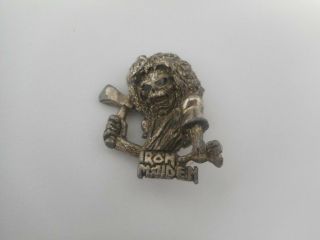 Vintage Iron Maiden Killers Eddie Metal Pin Badge