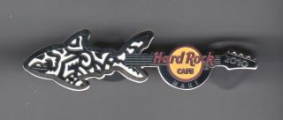 Hard Rock Cafe Pin: Maui Shark Guitar Le300