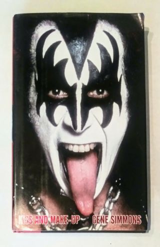 Gene Simmons " Kiss And Make Up " Hardback Book