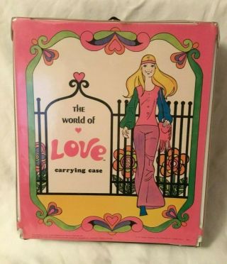 1971 Hasbro Doll The World Of Love Carrying Case