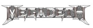 Megadeth Badge Classic Chrome Band Logo Official Lapel Metal One Size