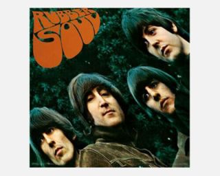 The Beatles Poster - Rubber Soul Album Cover Art - 1965 - 40 X 40 Cm 16 " X 16 "