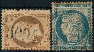 Greece,  French Levant Rare  5094  Rhodes Island Postmark,  1 Round Type A987