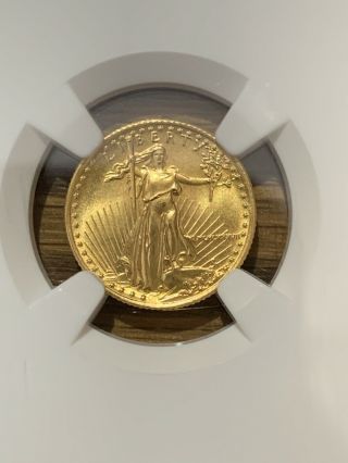 1987 $5 Gold American Eagle Ngc Ms - 69 3870454 - 084
