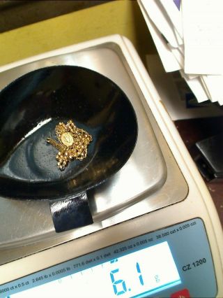 Scrap Or Wear 14kt Gold Jewelry.  6.  1 Grams
