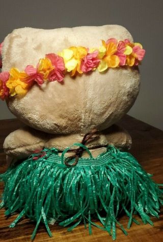 Build A Bear Sunkissed Tan Hello Kitty Tropical Hawaiian Hula Lei Set BABW bow 3