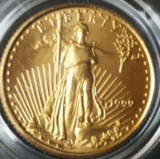 1999 1/10 oz American Gold Eagle $5 GEM Brilliant Uncirculated Coin $5 2