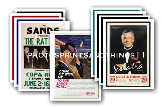 Frank Sinatra - 10 Promotional Posters - Collectable Postcard Set 1