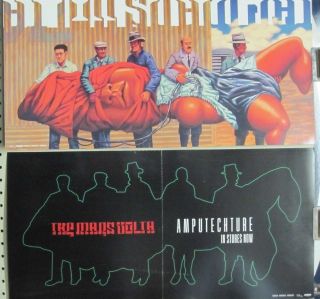 The Mars Volta 2006 Amputechture 2 Sided Promotional Poster Old Stock