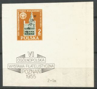 Poland,  Fi:block 14 P2,  Orange/green,  Proof With A Large Margins
