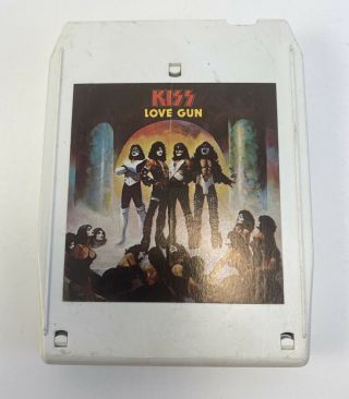 Vintage 1977 Kiss “love Gun” 8 Track Tape Nbl8 - 7057 Casablanca
