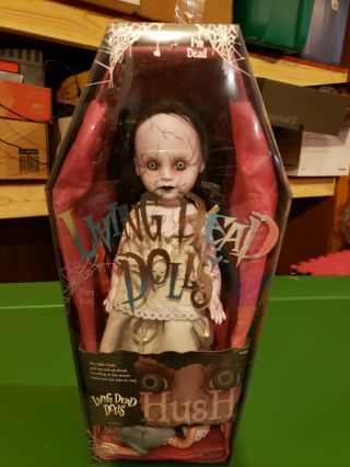 2003 Mezco Living Dead Dolls Series 6 Hush Factory Coffin