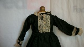 ANTIQUE STYLE DRESS FOR YOUR GERMAN BISQUE OR CHINA HEAD DOLL S 2 3