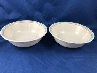 Set Of 2 Corelle Cereal Bowls 6 - 1/4 " Forever Yours