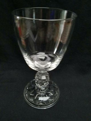 Fostoria American Lady Clear Water Goblet