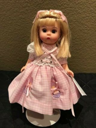 Madame Alexander Doll 8 " I Can Tie My Shoes 36185 W/tag Euc