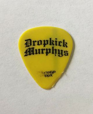 Dropkick Murphys Punk Rock Tour Guitar Pick Authentic Rare