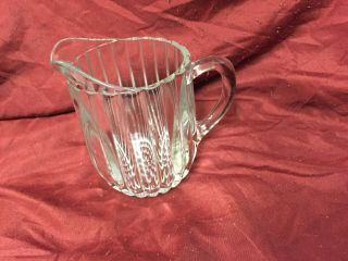 National Milk Pitcher By Jeannette Glass Co.