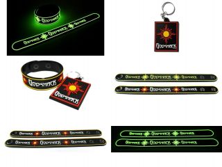 Godsmack Bracelets Wristband Keychain Premium Rubber Glow In The Dark Pr255