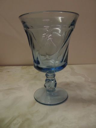 Vintage Fostoria Jamestown Blue 5 7/8 " Ice Tea Water Goblet