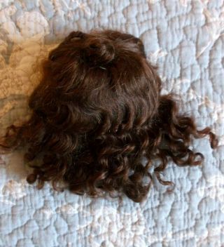 Mohair Wig For Antique Doll