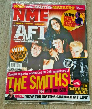 Nme The Smiths 20th Anniversary Souvenir Booklet Morrissey