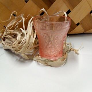 National Depression Glass Pink Cup Great For A Toothbrush To A Flower Put A. 2