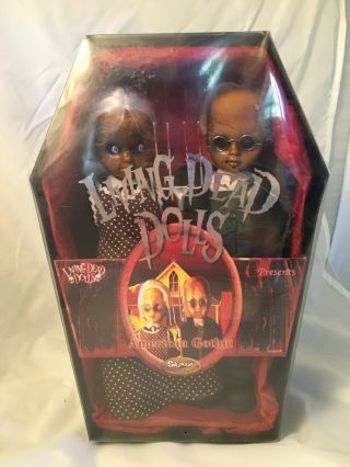 Mezco Living Dead Dolls American Gothic,  Seal Is Torn - Never Opened.